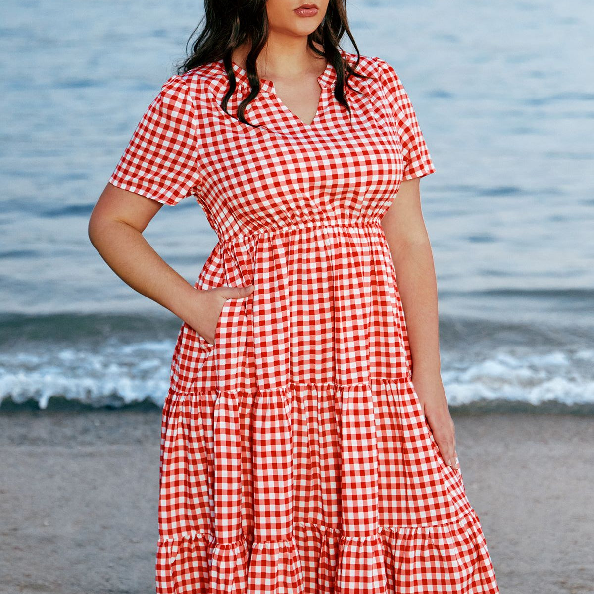 Ritera – Lässiges, schickes Sommerkleid mit Blumenmuster und Taschen