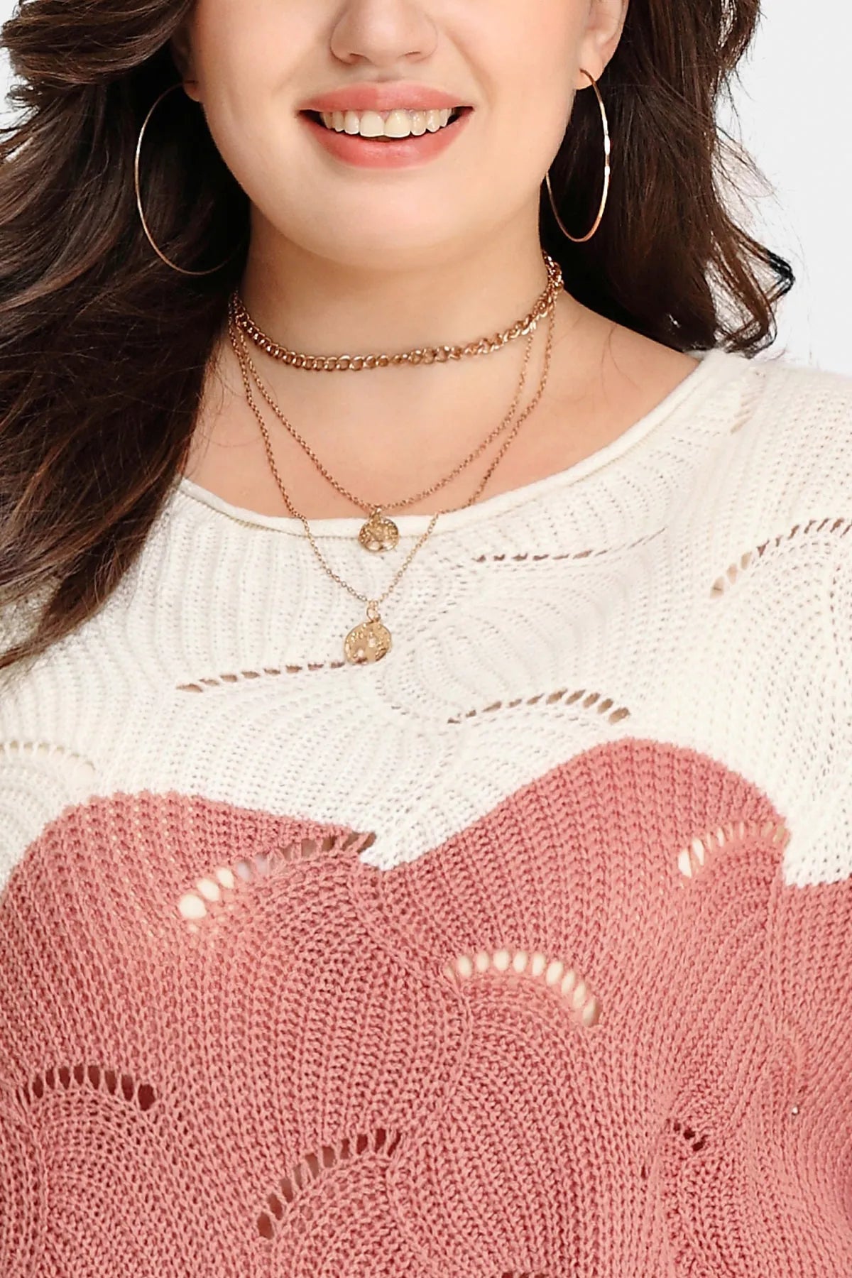 White-Pink-Brown