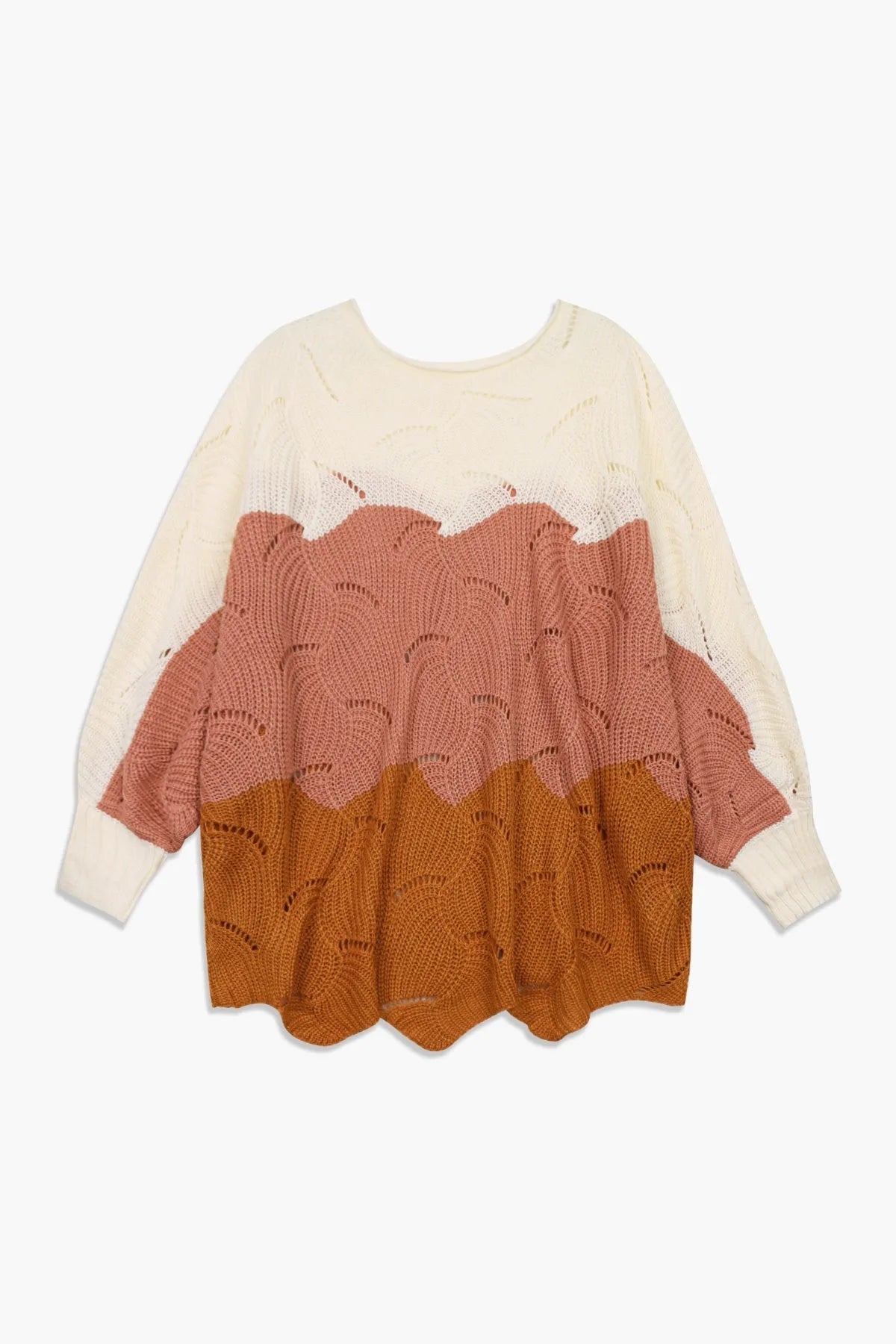White-Pink-Brown